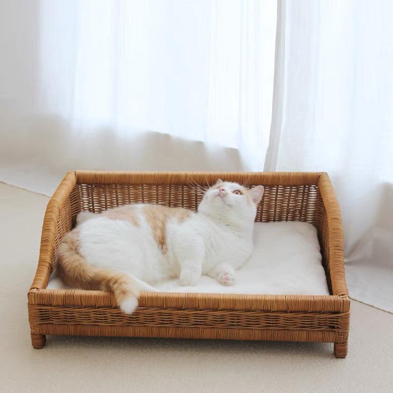 CatsCity Rattan Sofa Lounge - CreatureLand