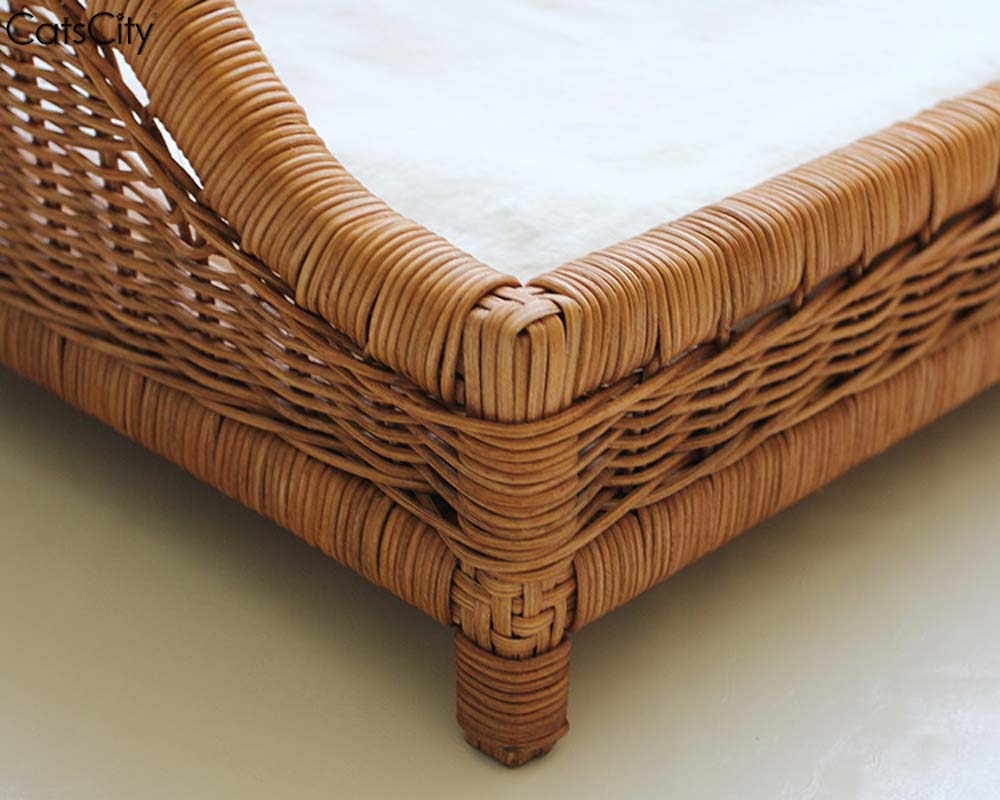 CatsCity Rattan Sofa Lounge - CreatureLand
