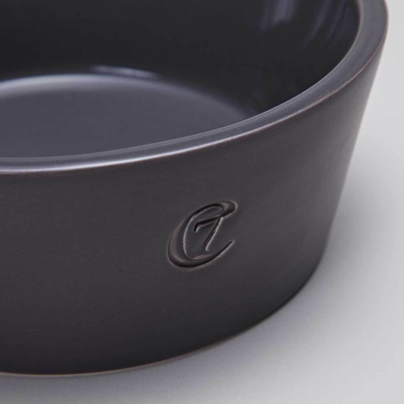 Cloud7 Oliver Dog Bowl - Warm Grey - CreatureLand
