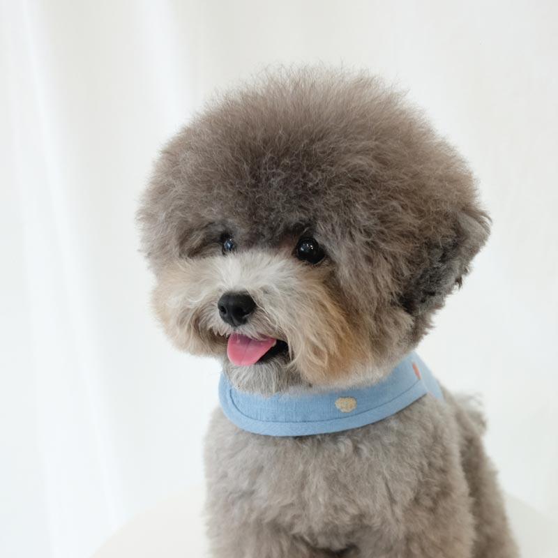 Cosy Corner Linen Soft Harness - Blue - CreatureLand
