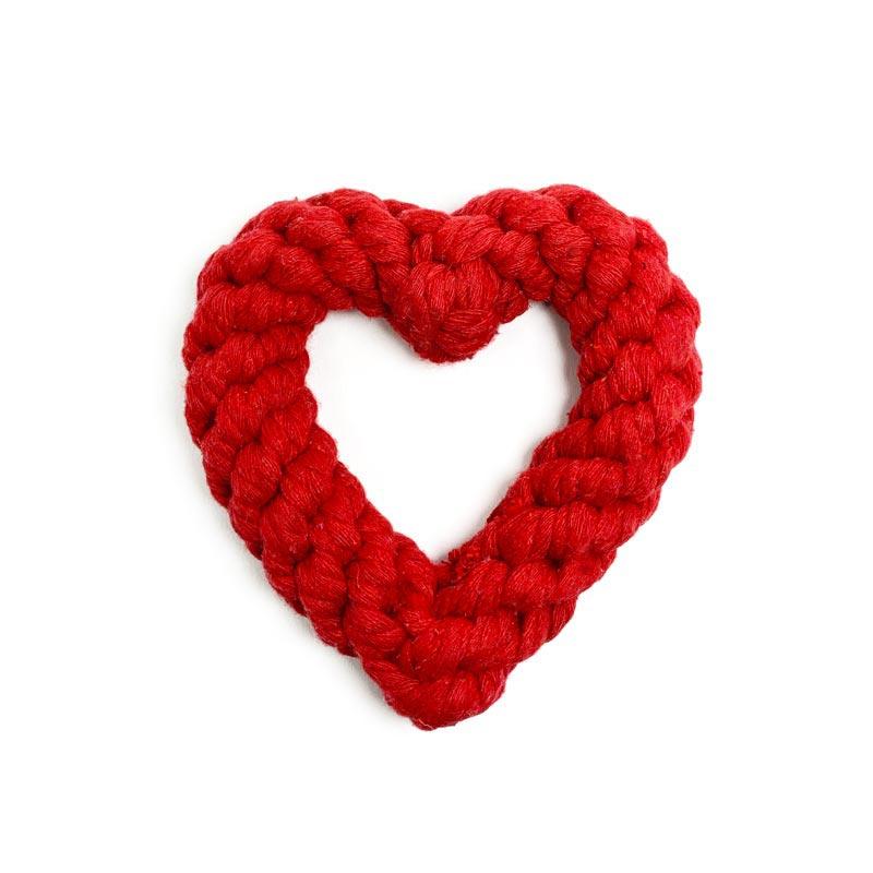 CreatureLand All You Need Is Love Dog Rope Toy - CreatureLand