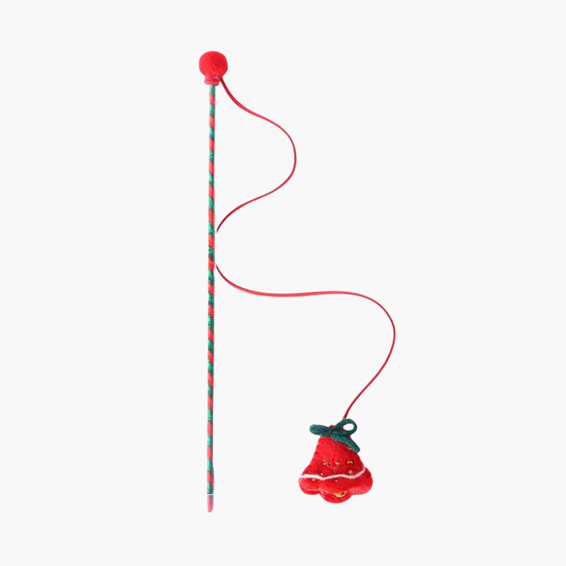 CreatureLand Christmas Ornament Cat Teaser (4 Designs) - CreatureLand