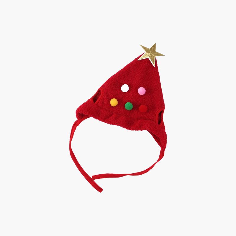 CreatureLand Christmas Tree Hat & Bib Set - CreatureLand