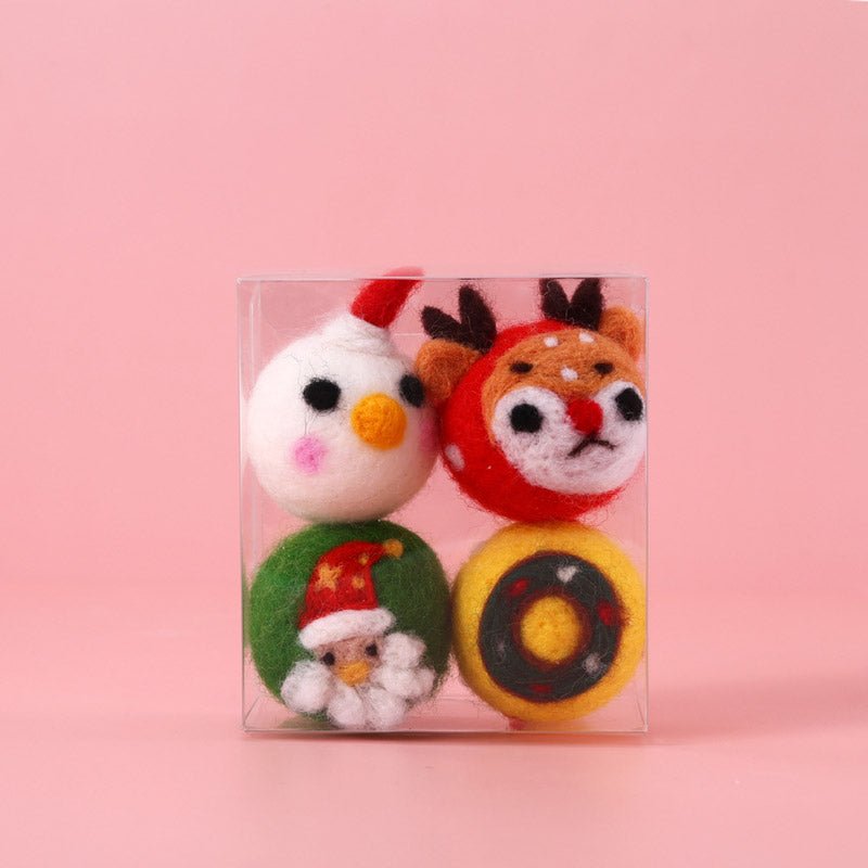 CreatureLand Christmas Wool Balls Box Set - CreatureLand