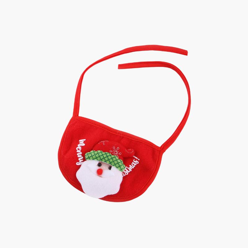 CreatureLand Santa Hat & Bib Set - CreatureLand