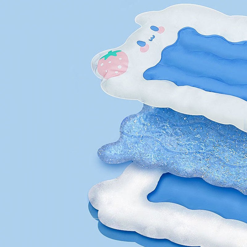 CreatureLand Snow Kitty Cooling Mat - CreatureLand