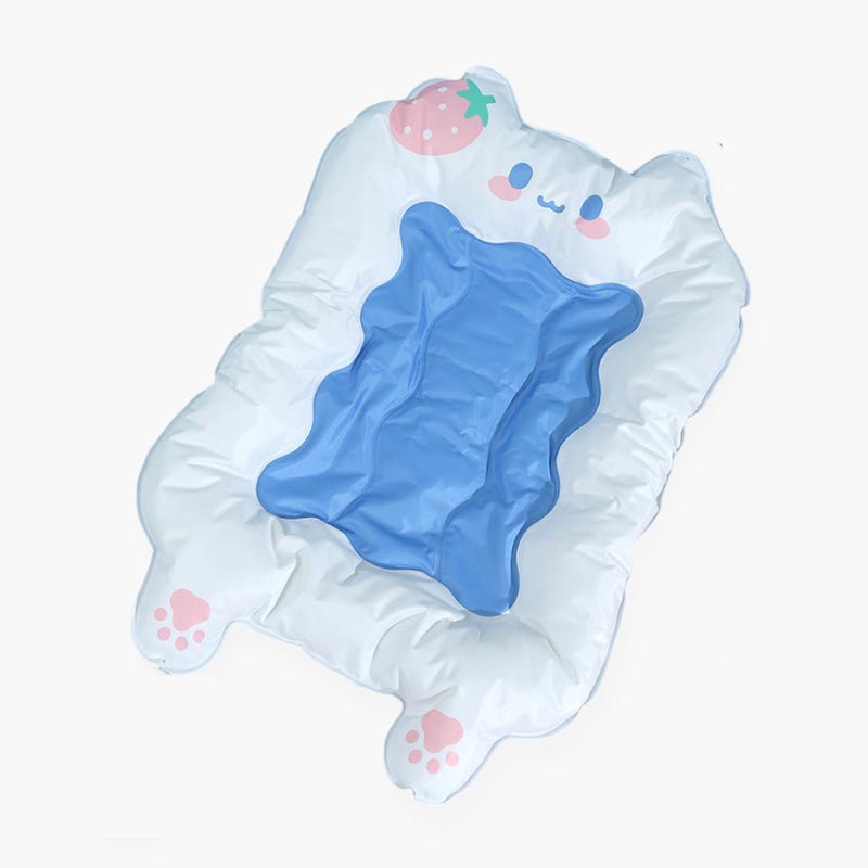 CreatureLand Snow Kitty Cooling Mat - CreatureLand