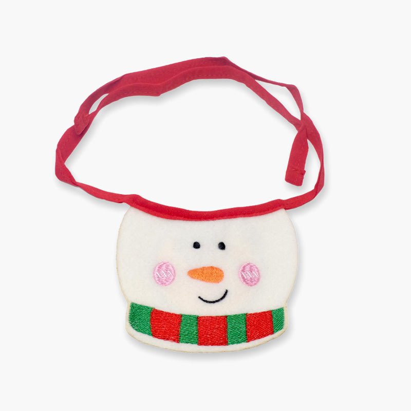 CreatureLand Snowman Bib - CreatureLand