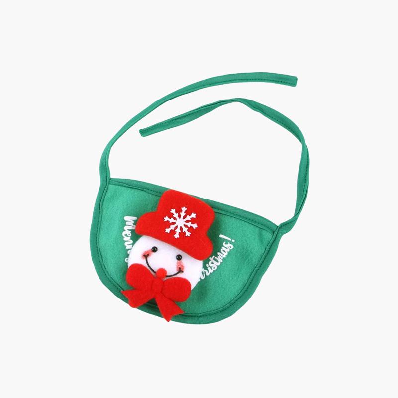 CreatureLand Snowman Hat & Bib Set - CreatureLand