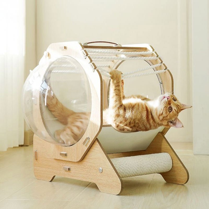 CreatureLand Space Capsule Cat Bed - CreatureLand