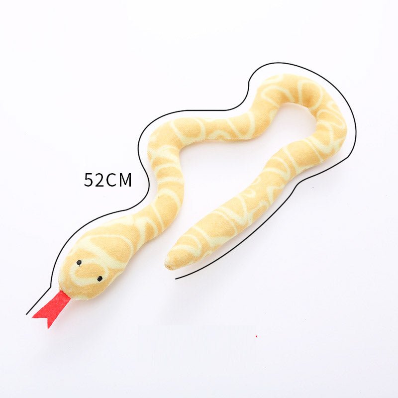 CreatureLand Wriggly Snake Catnip Toy (4 Colours) - CreatureLand