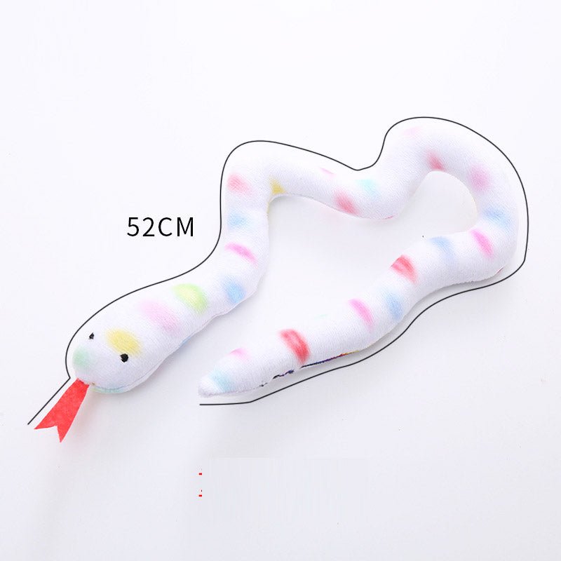 CreatureLand Wriggly Snake Catnip Toy (4 Colours) - CreatureLand