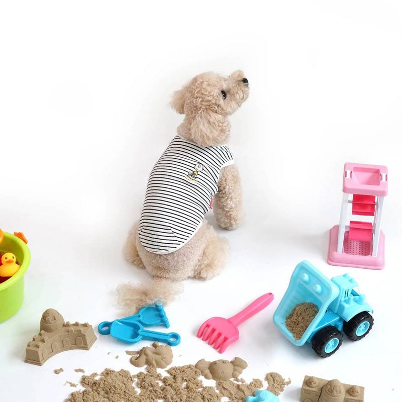 Dentist Appointment Charlie Stripe T-Shirt - Black - CreatureLand