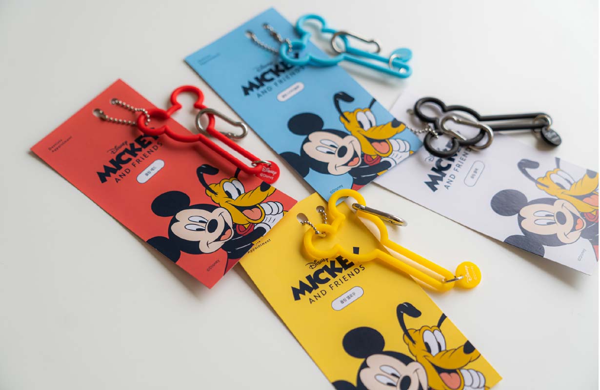 Dentist Appointment Disney Mickey Mouse Poop Bag Ring (4 Colours) - CreatureLand