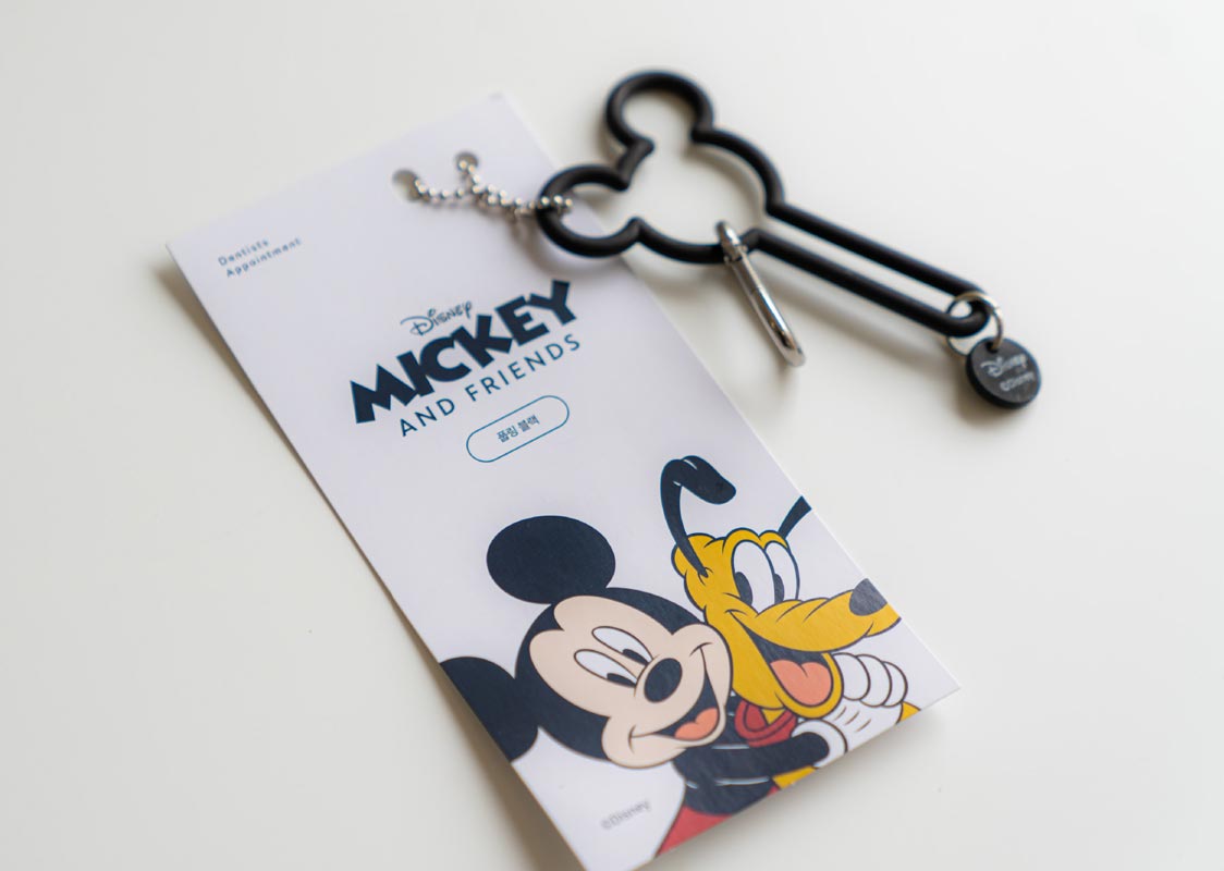 Dentist Appointment Disney Mickey Mouse Poop Bag Ring (4 Colours) - CreatureLand