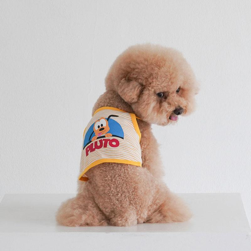 Dentist Appointment Disney String Crop Sleeveless - Pluto - CreatureLand