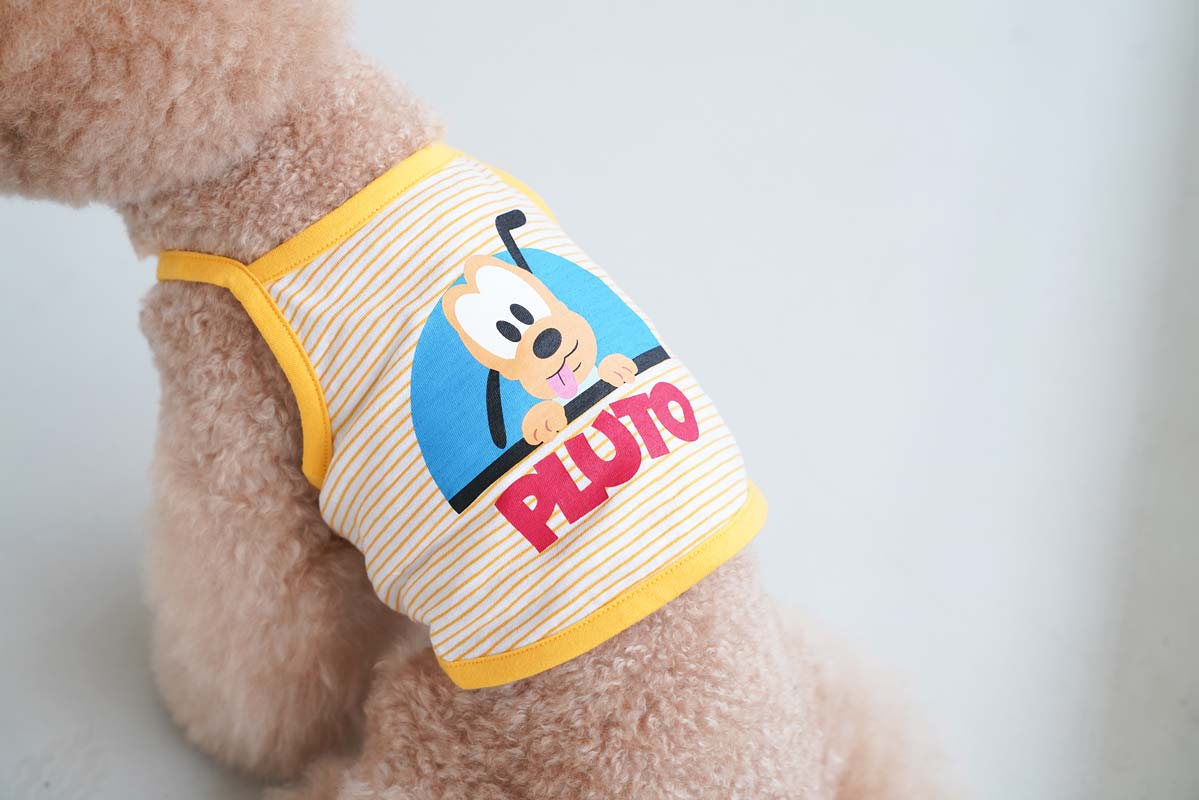 Dentist Appointment Disney String Crop Sleeveless - Pluto - CreatureLand