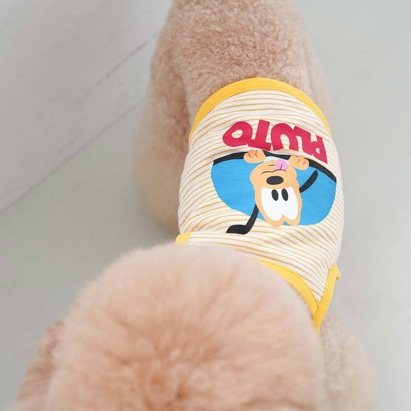 Dentist Appointment Disney String Crop Sleeveless - Pluto - CreatureLand