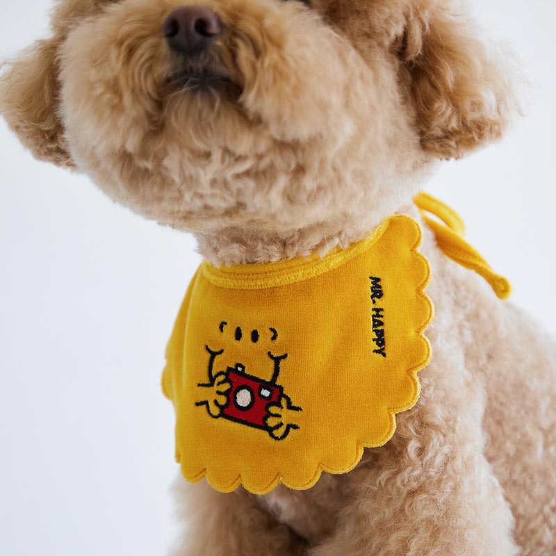 Dentist Appointment Mr. Men Little Miss Pet Bib | Mr Happy - CreatureLand