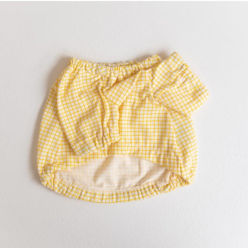 Dentist Appointment Pumpkin Crop Top - Yellow - CreatureLand