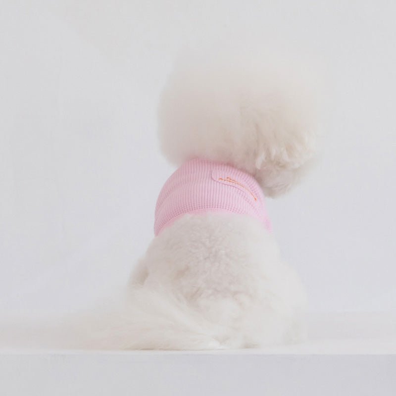 Dentist Appointment Waffle Crop T-shirt - Pink - CreatureLand