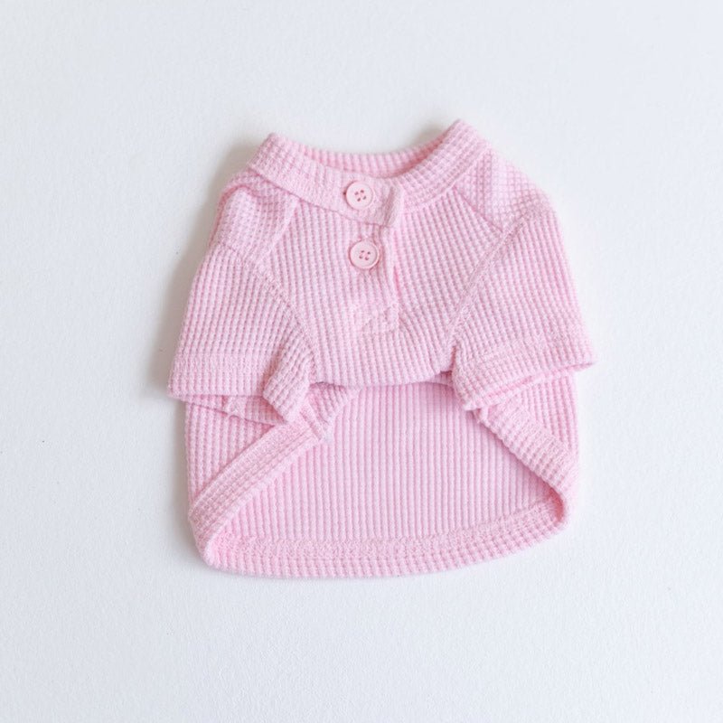 Dentist Appointment Waffle Crop T-shirt - Pink - CreatureLand