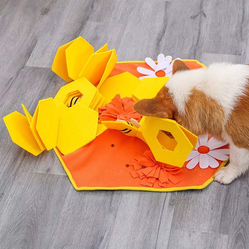 DogLemi Honey Bee Snuffle Mat Dog Toy - CreatureLand
