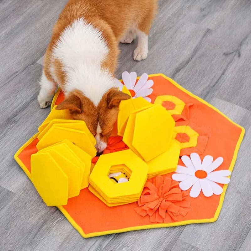 DogLemi Honey Bee Snuffle Mat Dog Toy - CreatureLand