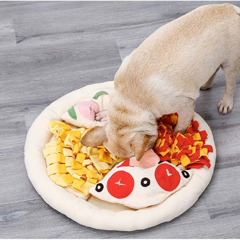 DogLemi Pizza Snuffle Mat Dog Toy - CreatureLand