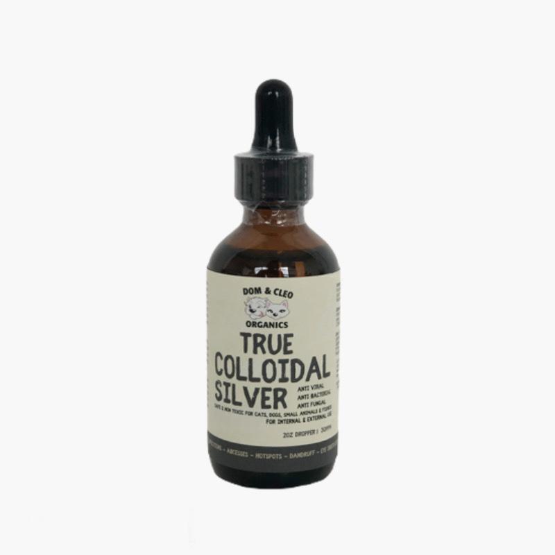 Dom & Cleo Organics True Colloidal Silver Dropper - CreatureLand