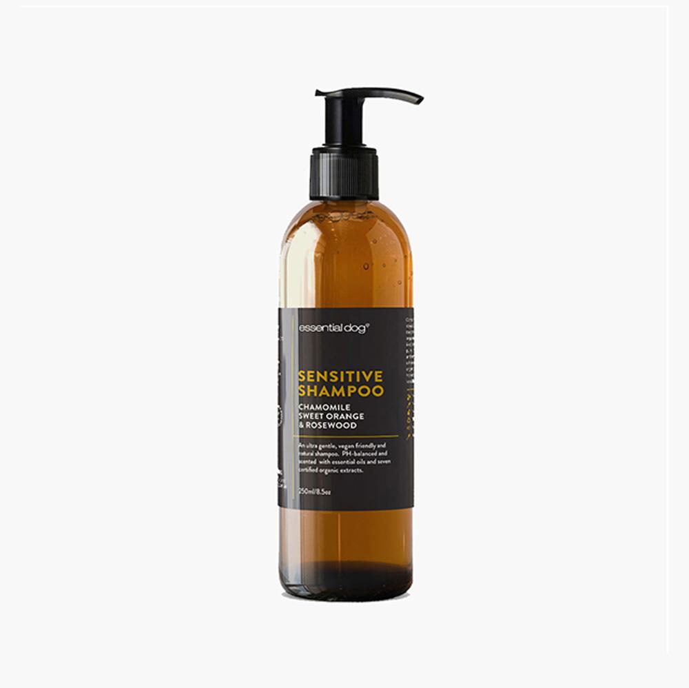 Essential Dog Sensitive Dog Shampoo: Chamomile, Sweet Orange & Rosewood ( 2 sizes ) - CreatureLand
