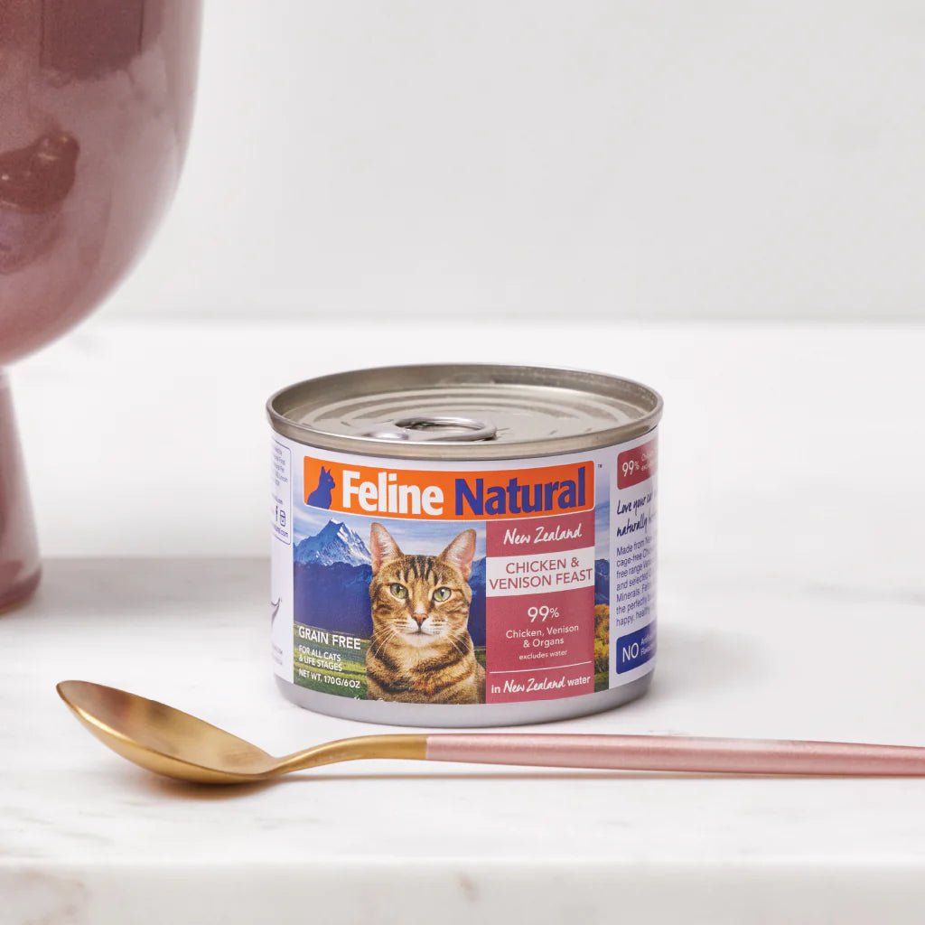 Feline Natural Chicken & Venison Feast Canned Cat Food (170g) - CreatureLand