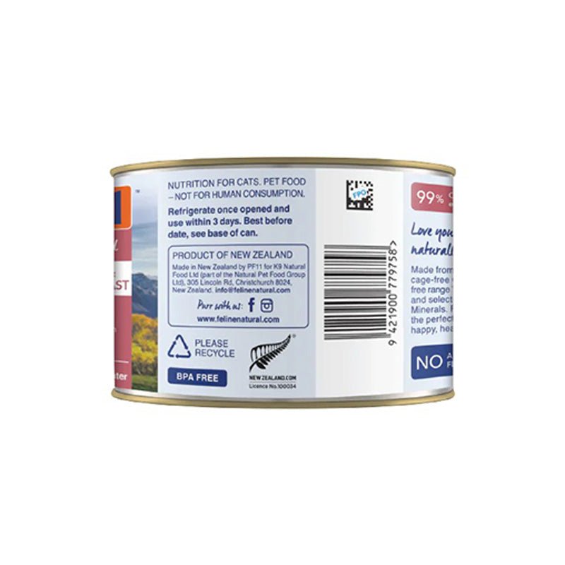 Feline Natural Chicken & Venison Feast Canned Cat Food (170g) - CreatureLand