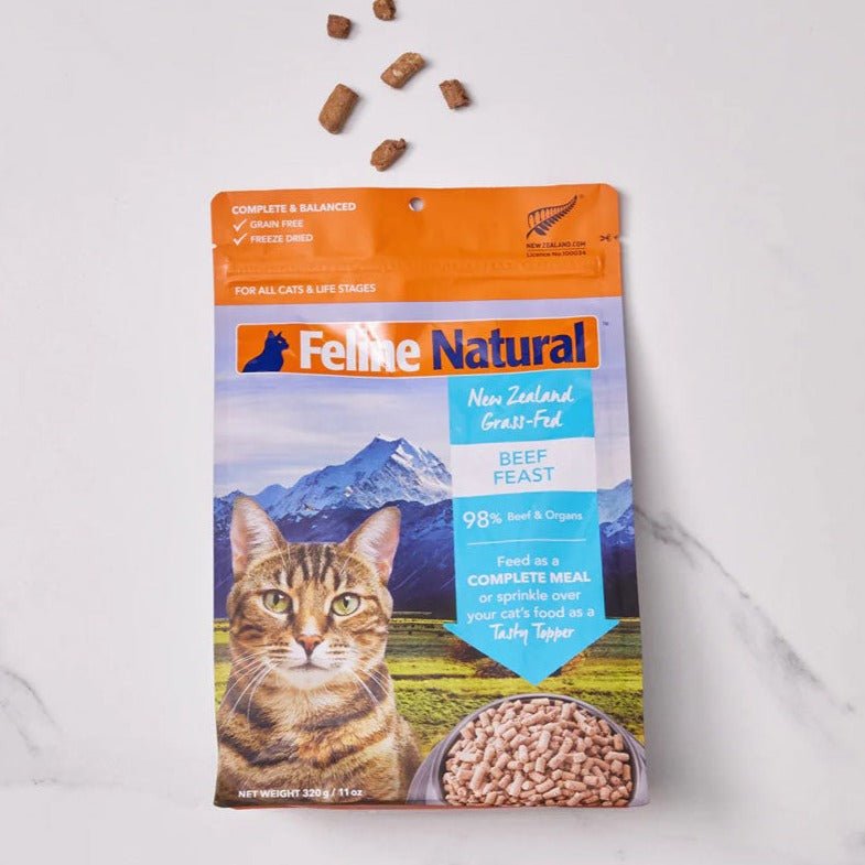 Feline Natural Feline Freeze Dried Beef Feast - CreatureLand