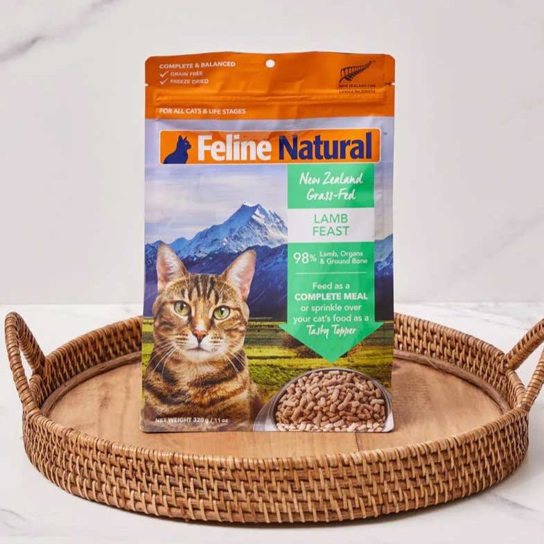 Feline Natural Feline Freeze Dried Lamb Feast - CreatureLand