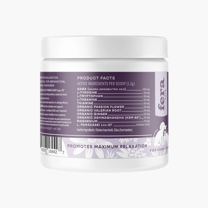 Fera Pet Organics Calming Support for Dogs and Cats - CreatureLand