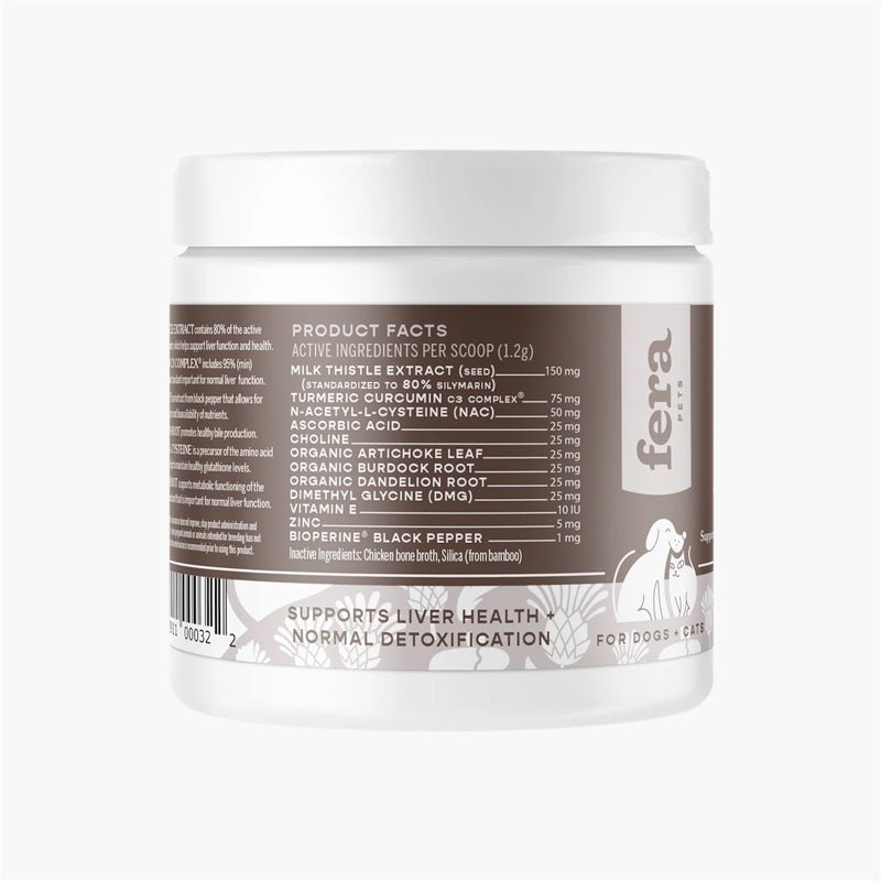 Fera Pet Organics Liver Support for Dogs and Cats - CreatureLand