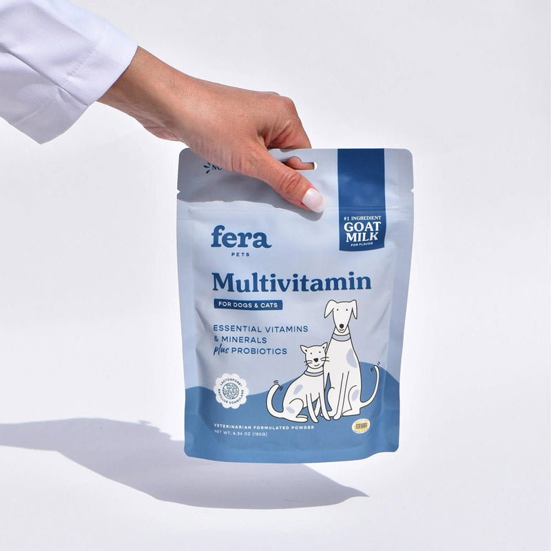 Fera Pet Organics Multivitamin Milk Topper For Dogs & Cats (180g) - CreatureLand