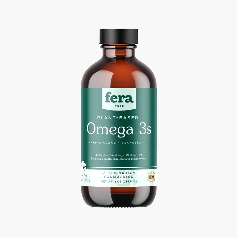 Fera Pet Organics Vegan Omega-3, 6, 9s Algae Oil For Dogs and Cats - CreatureLand