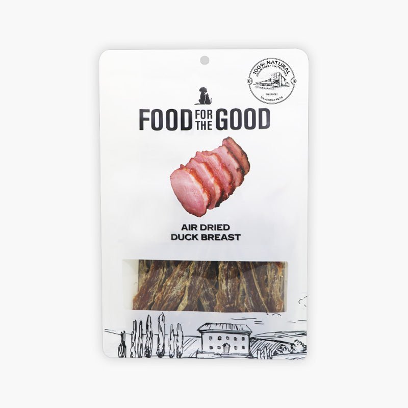 Food For The Good Air Dried Duck Breast Treats For Dog & Cat (300g) - CreatureLand