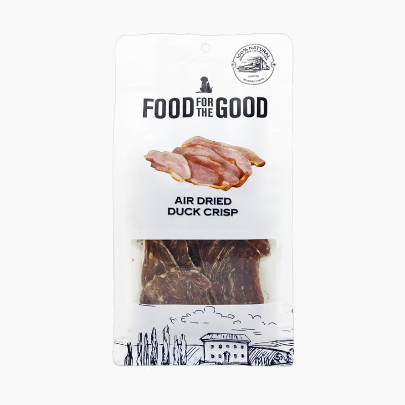 Food For The Good Air Dried Duck Crisp For Dog & Cat (100g) - CreatureLand