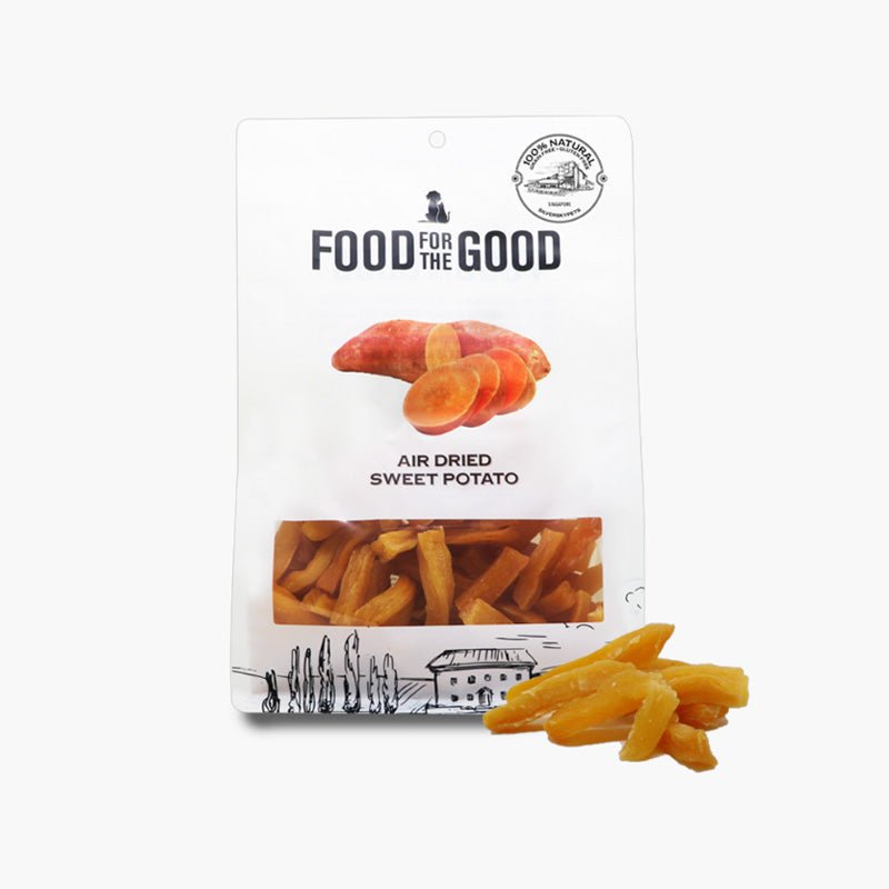 Food For The Good Air Dried Sweet Potato Treats For Dog & Cat (600g) - CreatureLand