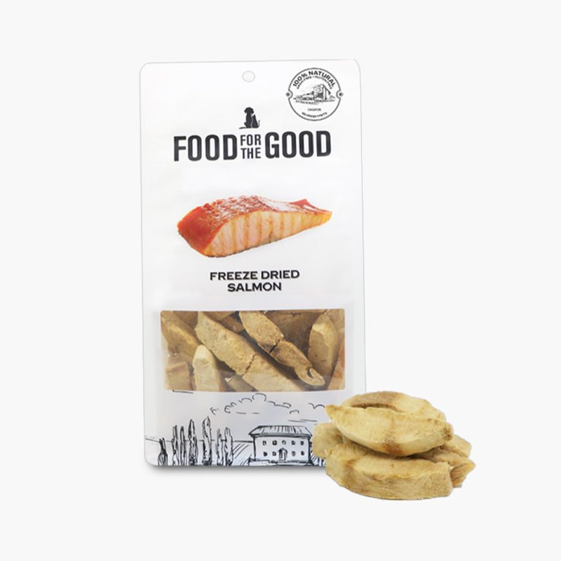 Food For The Good Freeze Dried Salmon Treats For Dog & Cat (70g) - CreatureLand