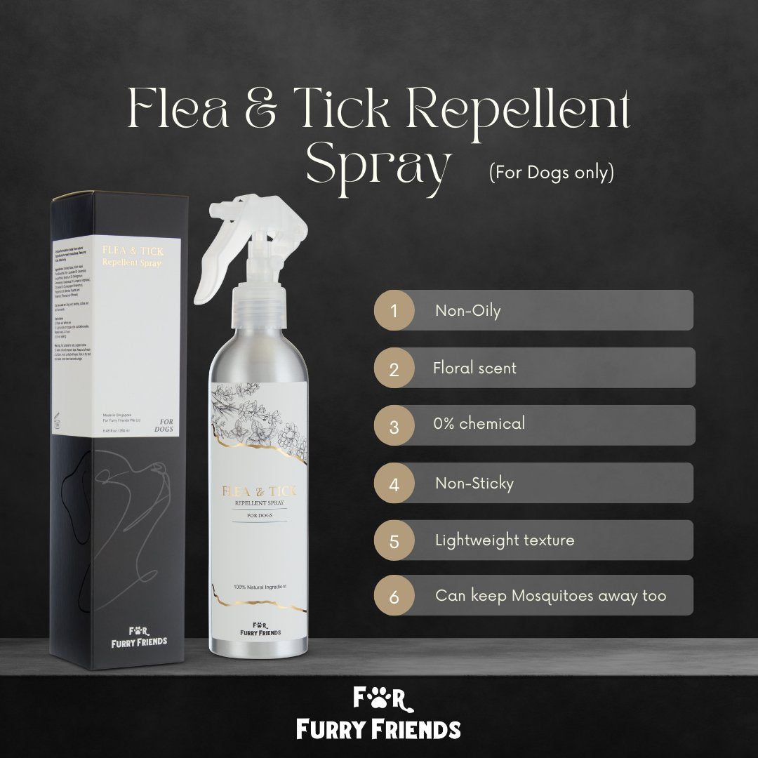For Furry Friends Flea & Tick Repellent Spray (2 Sizes) - CreatureLand