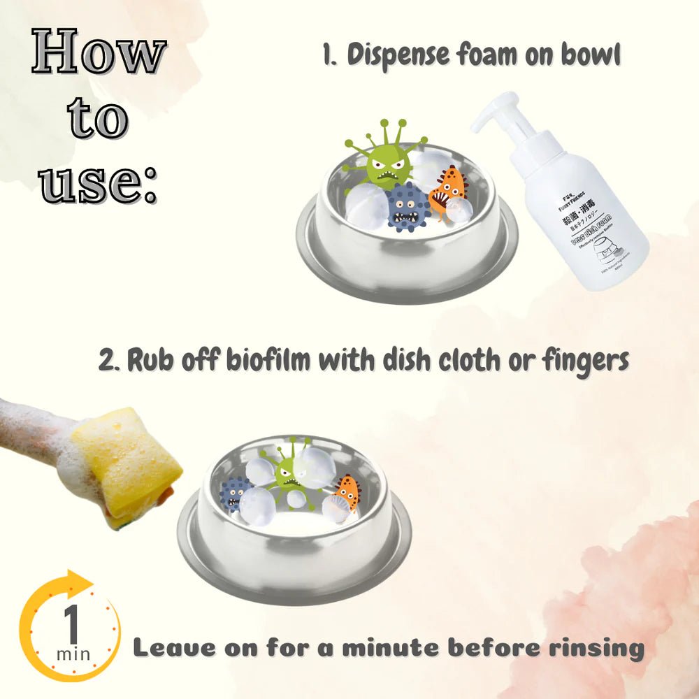 For Furry Friends Pet Dish Foam - CreatureLand