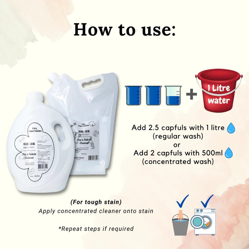 For Furry Friends Toy & Fabric Cleaner - CreatureLand