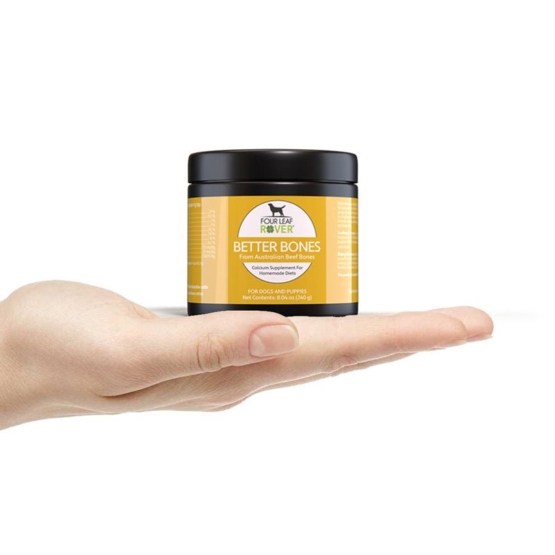 Four Leaf Rover Better Bones - Dried Bone For Homemade Diets - CreatureLand