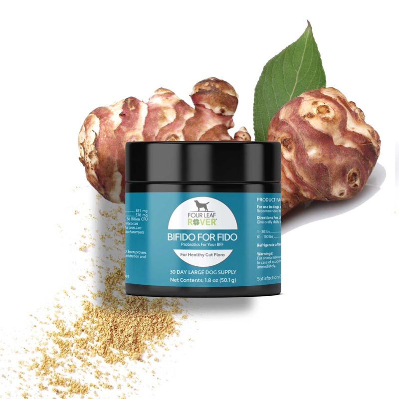 Four Leaf Rover BIFIDO FOR FIDO - Multi-Strain Probiotics With Organic Prebiotics - CreatureLand