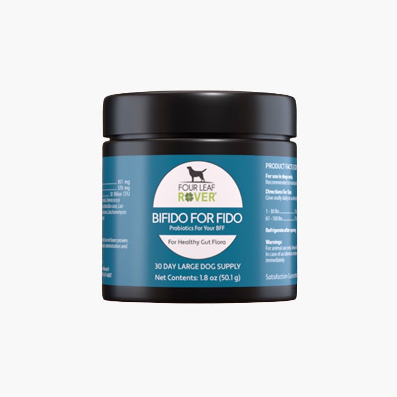 Four Leaf Rover BIFIDO FOR FIDO - Multi-Strain Probiotics With Organic Prebiotics - CreatureLand