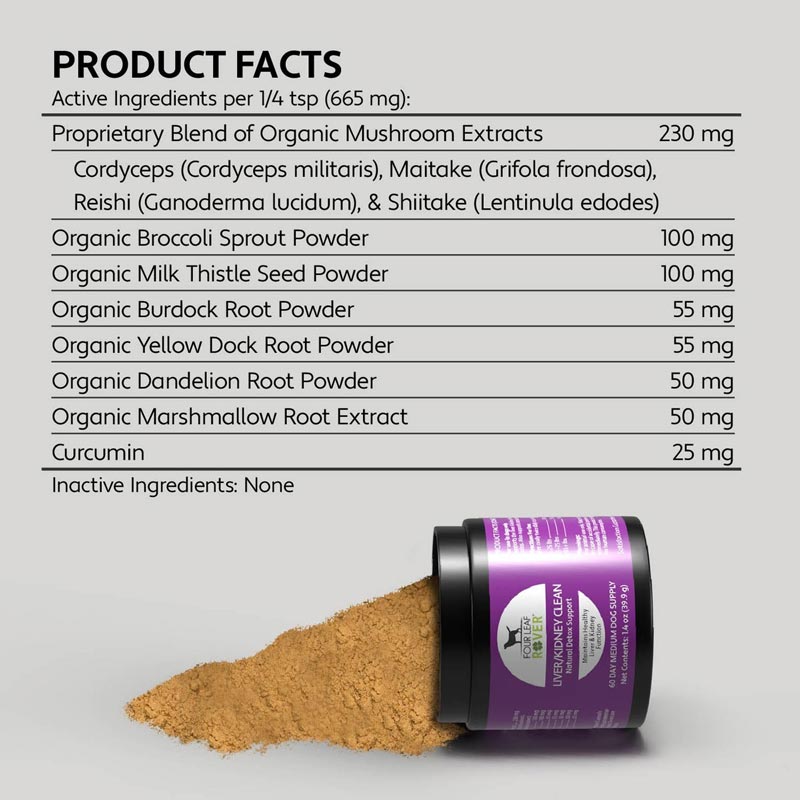 Four Leaf Rover Liver / Kidney Clean - CreatureLand